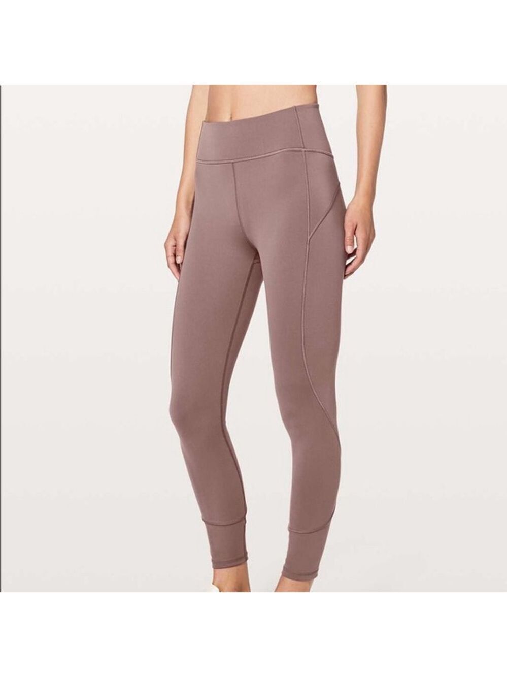 Lululemon In Movement Leggings Women's Size 4 Antique Bark Brown